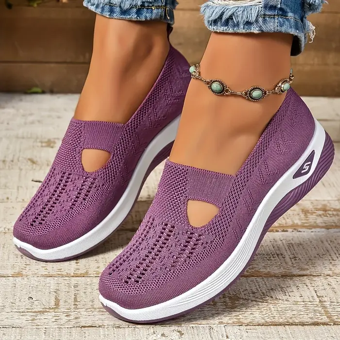 Baskets Respirantes et Décontractées pour Femme, Chaussures d'Été à Semelle Souple Orth4WD, Légères,