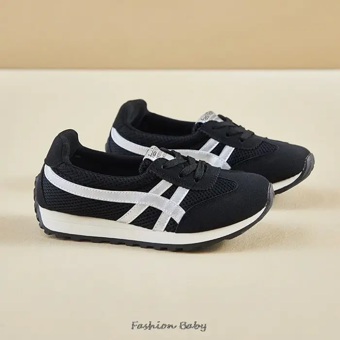  Chaussures de sport pour adolescentes, en cuir, antidérapantes, confortables, tendance, tailles 35