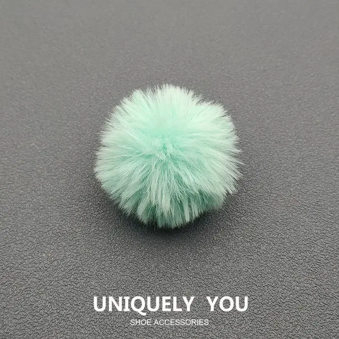 Boucle de chaussure en peluche pour décorations de chaussures, breloques croisées, accessoires de mode
