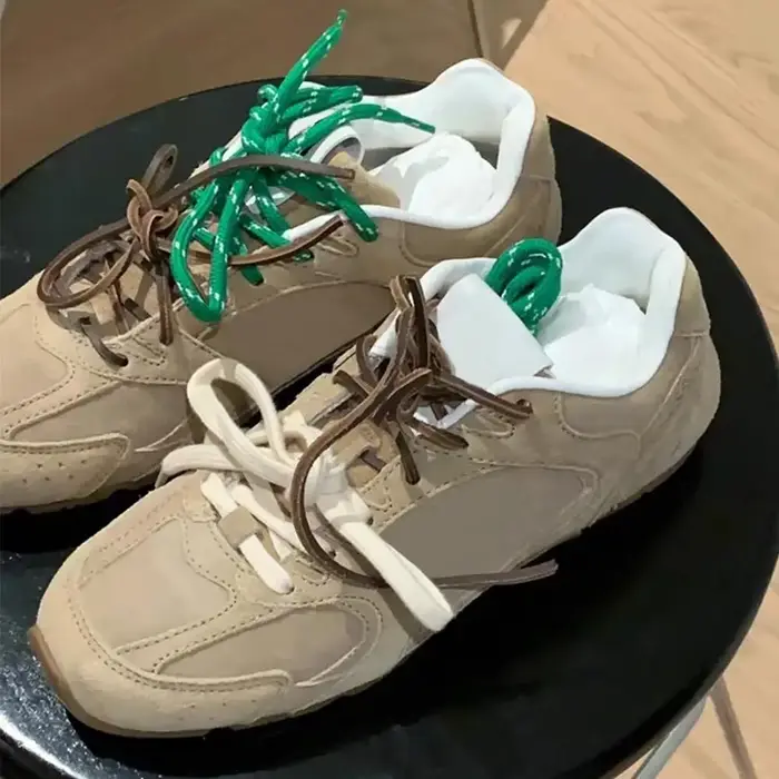 4 pièces 100cm pour miu combinaison chaussures d'entraînement lacets largeur