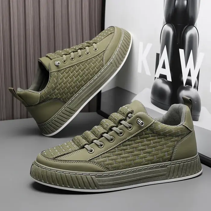 Baskets Montantes à Plateforme pour Homme