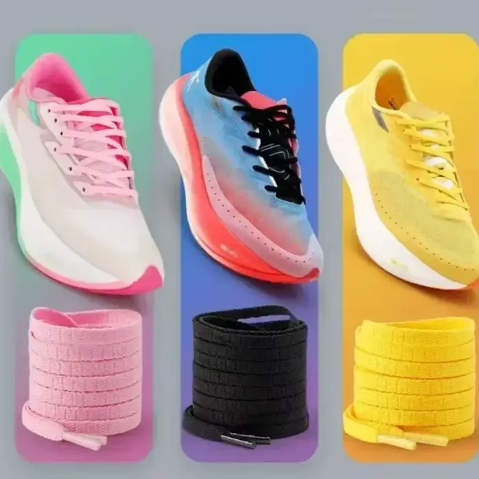 Lacets plats de 5 mm pour baskets