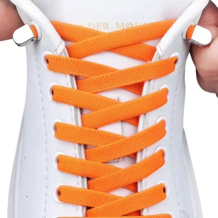 1 paire de lacets de chaussures sans cravate