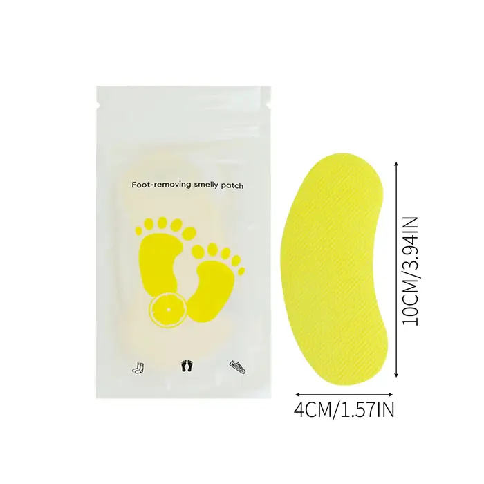 1/2/6/8/10/20 ensemble chaussures odeur dissolvant déodorant Patch saveur citron pied