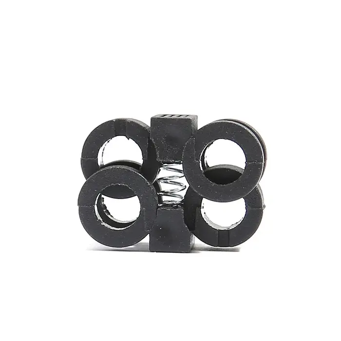 Lacets Lumineux à Verrouillage par Pression Sans Attaches, Clips à Ressort artificiel astiques, 6mm,