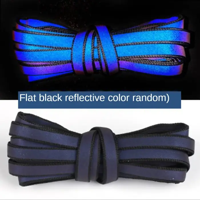 Lacets Plats Brillants pour Homme et Femme