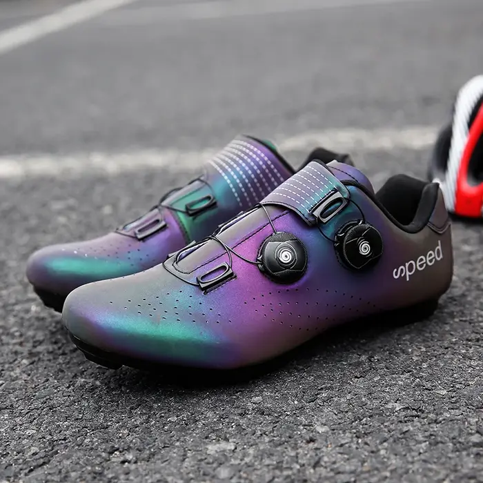Chaussures de vélo de route et de montagne à semelle plate pour le sport et les activités de fitness à pédale