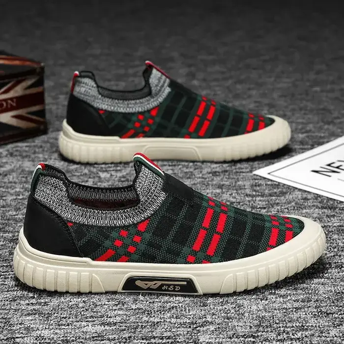 Baskets d'été respirantes pour hommes, chaussures décontractées, loisirs, sans cuir, livraison gratuite, classique, tendance originale 2025