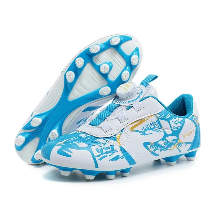 Chaussures de Football pour enfants FG/TF bottes de Football crampons professionnels chaussures de S