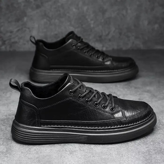 Fellow Canize-Baskets légères noires pour hommes, chaussures de planche décontractées, classiques, originales, à enfiler, chimretro, printemps, automne