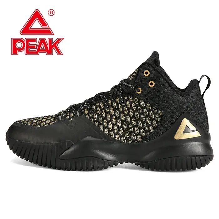 PEAK chaussures de basket-ball pour hommes Lou Williams Street Master coussin Durable antidérapant Sport de plein air baskets grande taille Original