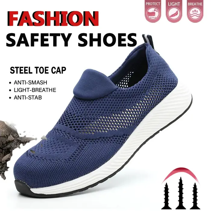 Chaussures de sécurité respirantes pour hommes