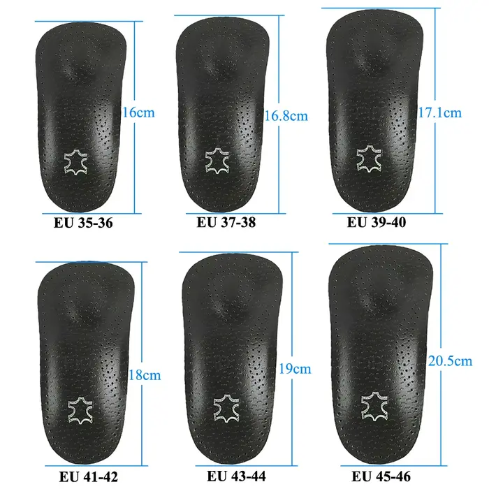Semelles orthopédiques en cuir, coussin de talon de jambe de bœuf pour semelles de pieds, soulage la