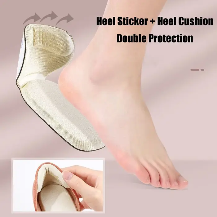 Semelles intérieures à talons hauts pour femmes, autocollants, doublure de talon arrière pour les gr