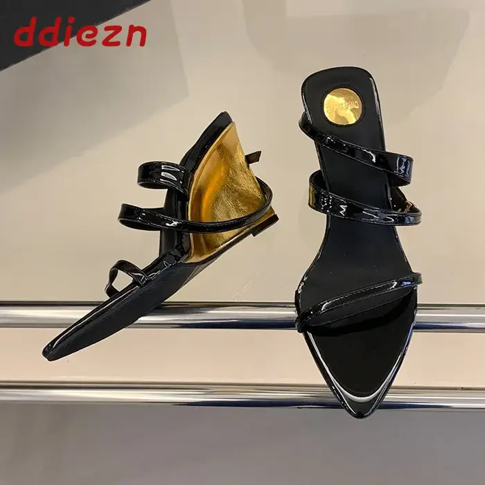 Nouvelles Sandales Compensées à Talons Hauts pour Femmes