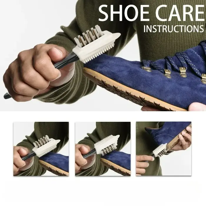 Kit de nettoyage de chaussures 3 en 1