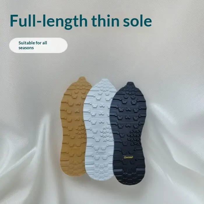 1 paire de patchs de réparation antidérapants en caoutchouc pour semelles de chaussures