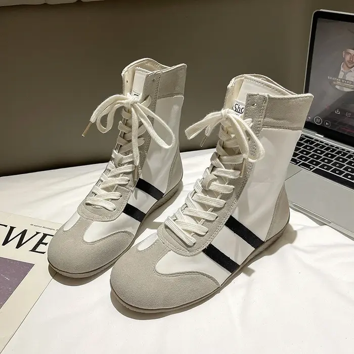 2025 baskets pour femmes mode haut de gamme allemand formation femme chaussures rétro bout rond à la