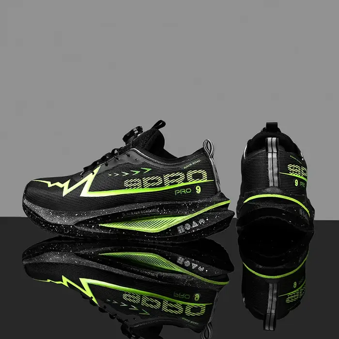 Chaussures de course en carbone avec maille respirante pour étudiants