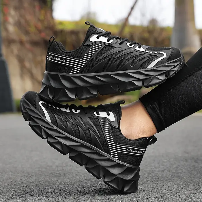 Chaussures de course pour hommes, légères, respirantes, confortables, avec amorti, pour la marche, l