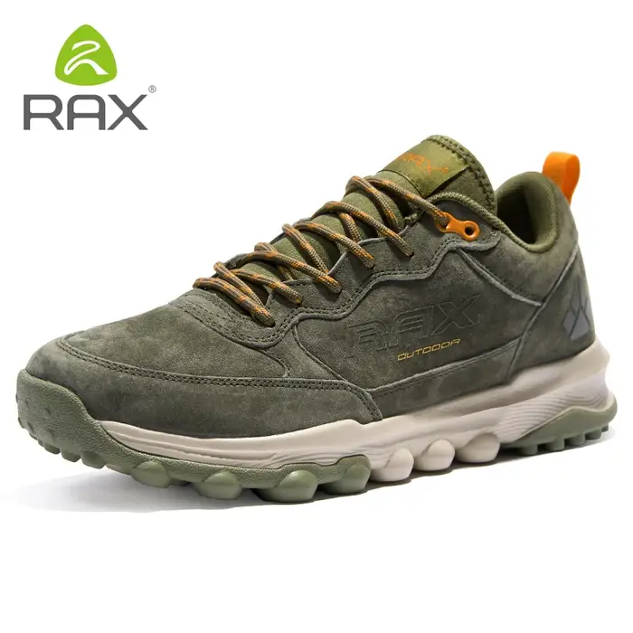 RAX 2025 Nouveau produit : chaussures de randonnée rétro en peau de porc de qualité supérieure - Confortables