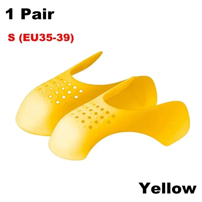Protecteur de tête de chaussure Anti-pli, 2 paires, pour baskets décontractées, Anti-rides, embouts 
