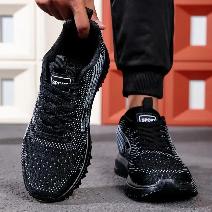 YRZL chaussures de sport hommes 2025 nouveau léger respirant confort antidérapant entraînement