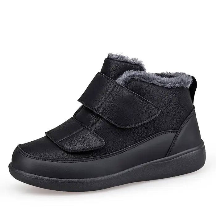 Bottines de neige à bout large pour hommes