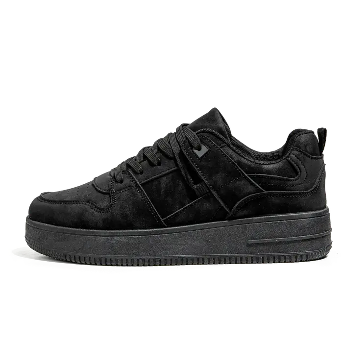 Chaussures plates originales noires Air Force pour hommes
