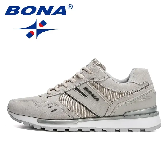 Chaussures de course BONA pour hommes, chaussures décontractées légères et confortables, chaussures de course à la mode et respirantes