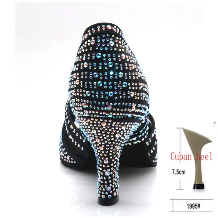 LOOGTSHON Chaussures de jazz à la mode pour femmes avec talon plateforme