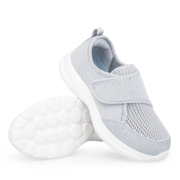 Chaussures de marche décontractées orthopédiques pour femmes, pour pieds larges et enflés, avec ajus