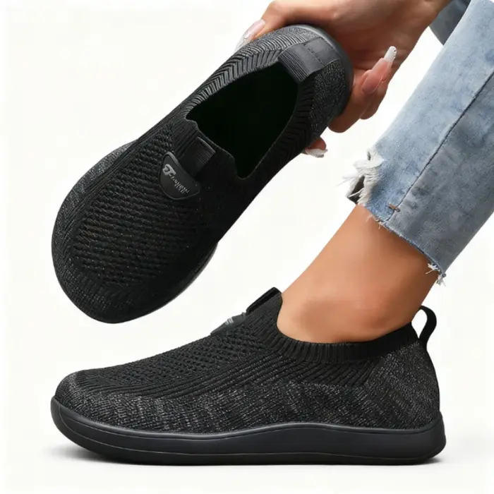 Chaussures plates à bout large pour femmes
