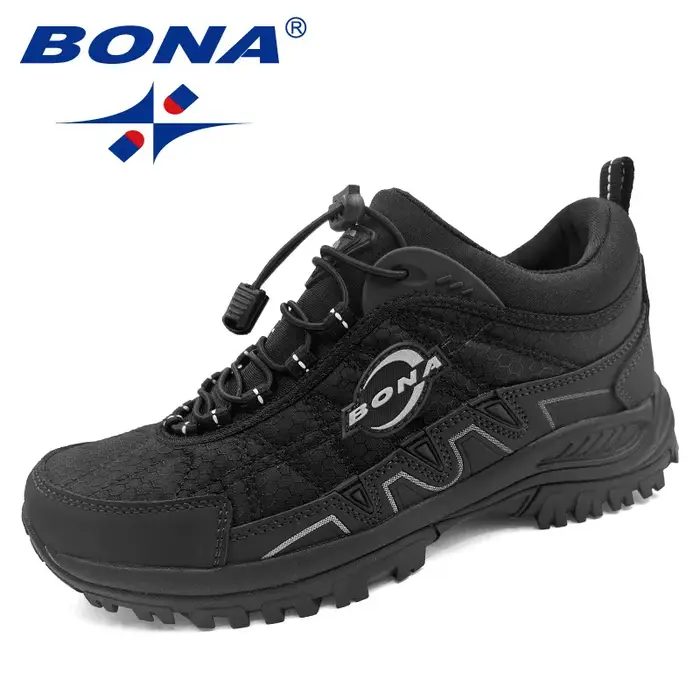 BONA nouvelles chaussures de jogging design pour hommes