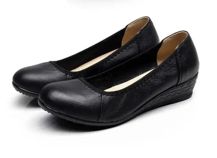 MVVJKESummer-Ballerines en Cuir group pour Femme