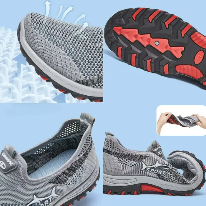 Chaussures d'été pour hommes baskets légères mode en plein air