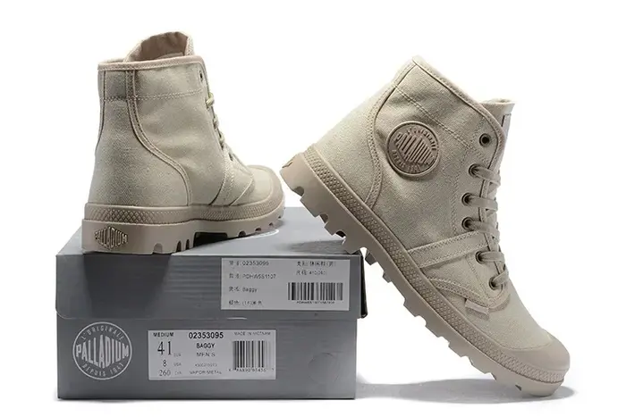 Extérieur PALLADIUM Pampa salut travail décontracté respirant baskets à lacets bottines
