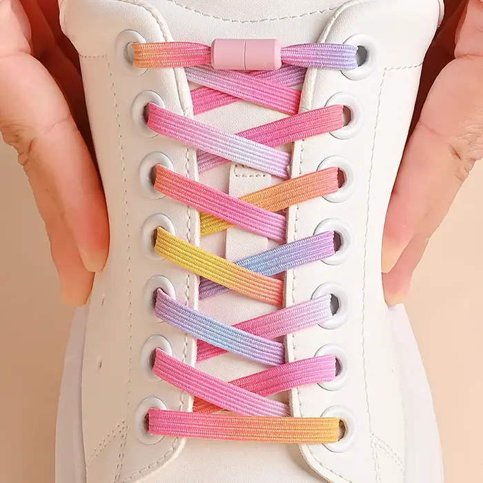 Lacets de chaussures sans lacets élastiques