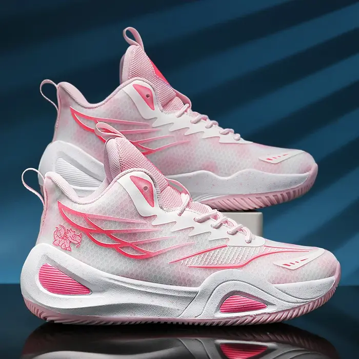 Chaussures de basket-ball pour hommes et femmes, baskets athlétiques unisexes pour l'extérieur, respirantes, légères, antidérapantes, de haute qualité