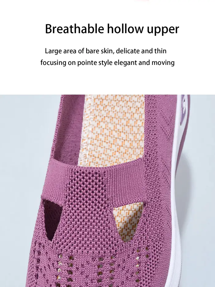 Chaussures pour femmes baskets respirantes de couleur unie
