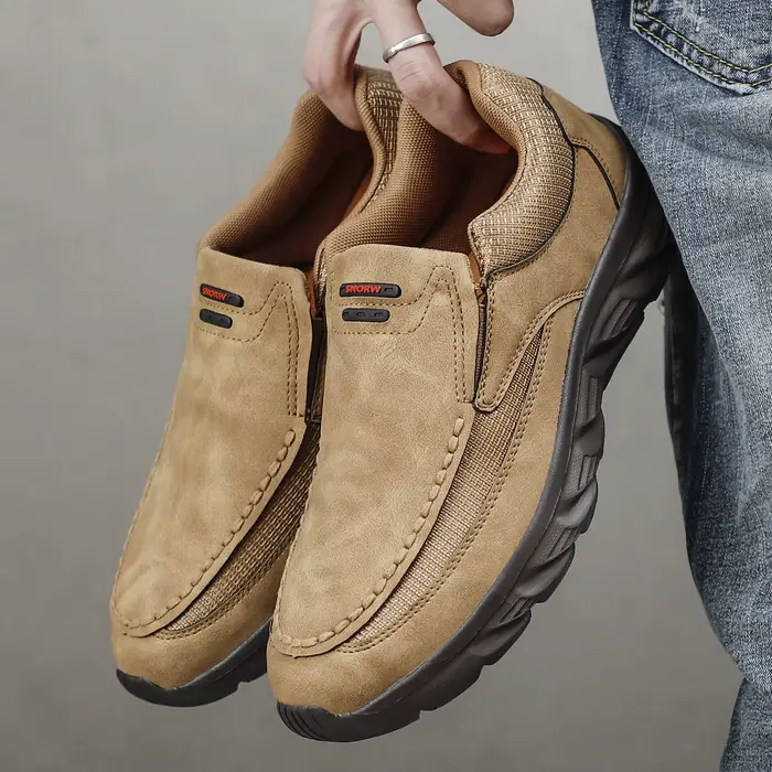 Hommes baskets mocassins légers sans lacet chaussures décontractées pour hommes confortable marche m