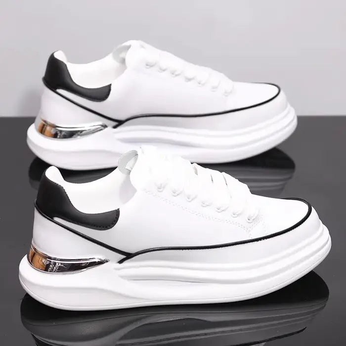 Brand men's shoes 2025 autumn lace-up couples casual sports shoes trendy sneakers luxury sports tennis shoes running shoes