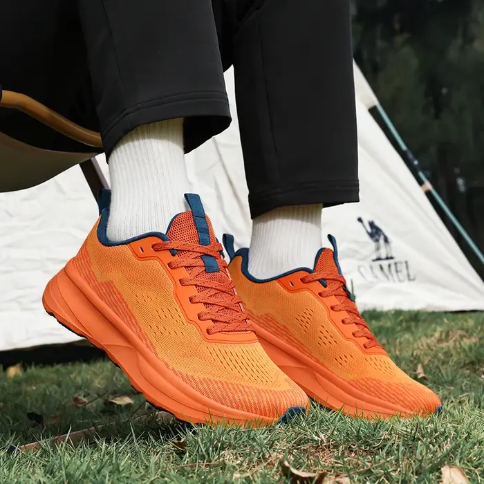 ELUVA chaussures larges anti-dérapant respirant chaussure de course confortable minimaliste pieds nus
