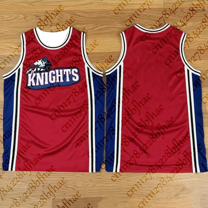 Maillot de basket-ball rétro respirant pour hommes et femmes, style Mike LA Knights, uniforme sporti