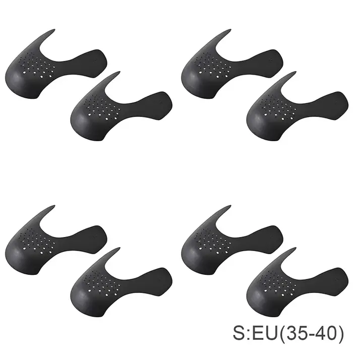 1/4/8/16 paires de chaussures de protection Anti-pli pliage fissure embout Support chaussure tête civière léger baskets protecteur