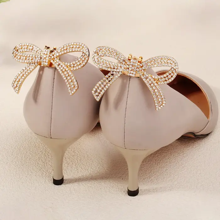 Pinces à Chaussures en Strass pour Mariage