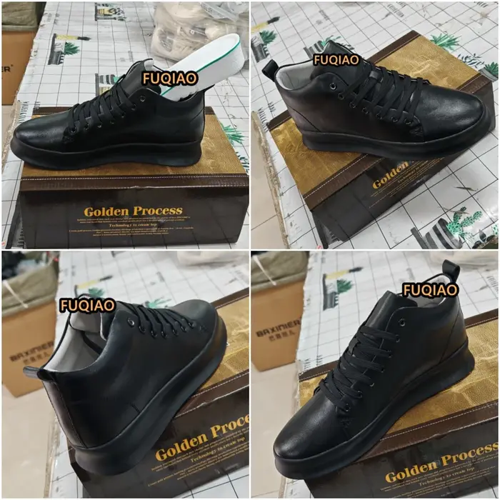Hommes baskets hauteur augmenter chaussures