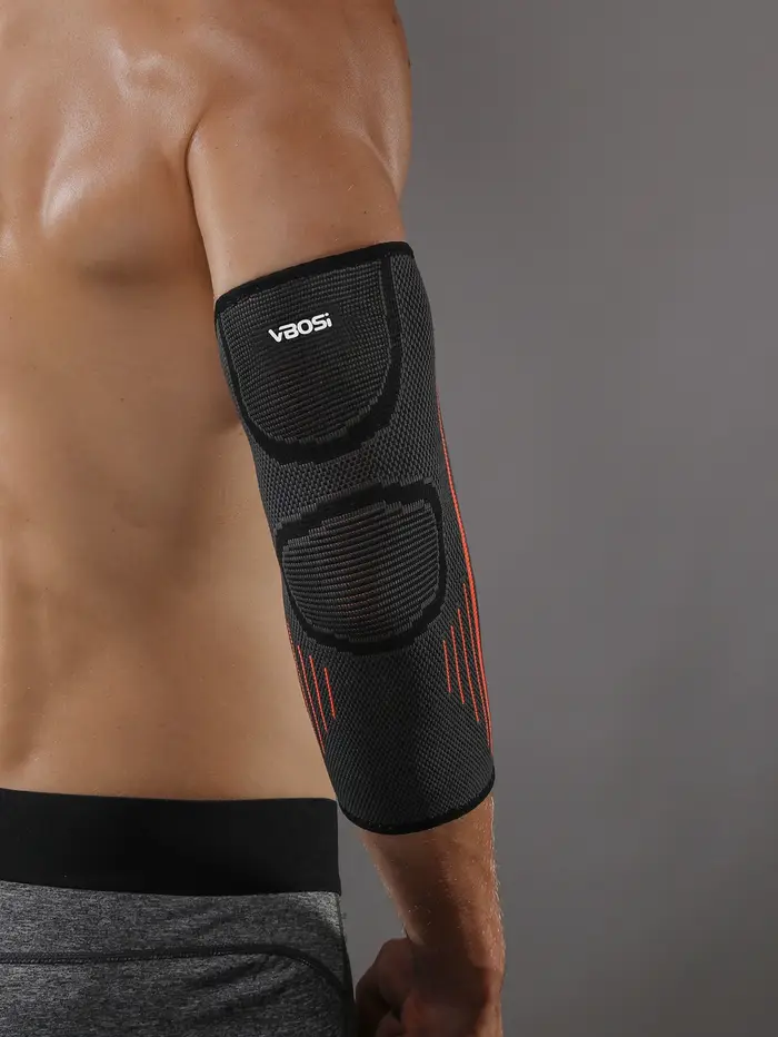 VBOSi 1 pièce femmes hommes respirant élastique coudière – Support sportif pour le badminton, le basket-ball et la pêche
