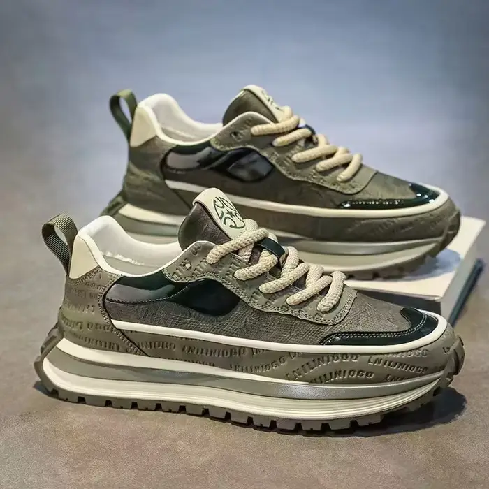 Baskets pour Hommes Tendance avec Semelle Extérieure, Chaussures de Sport Décontractées pour Homme,