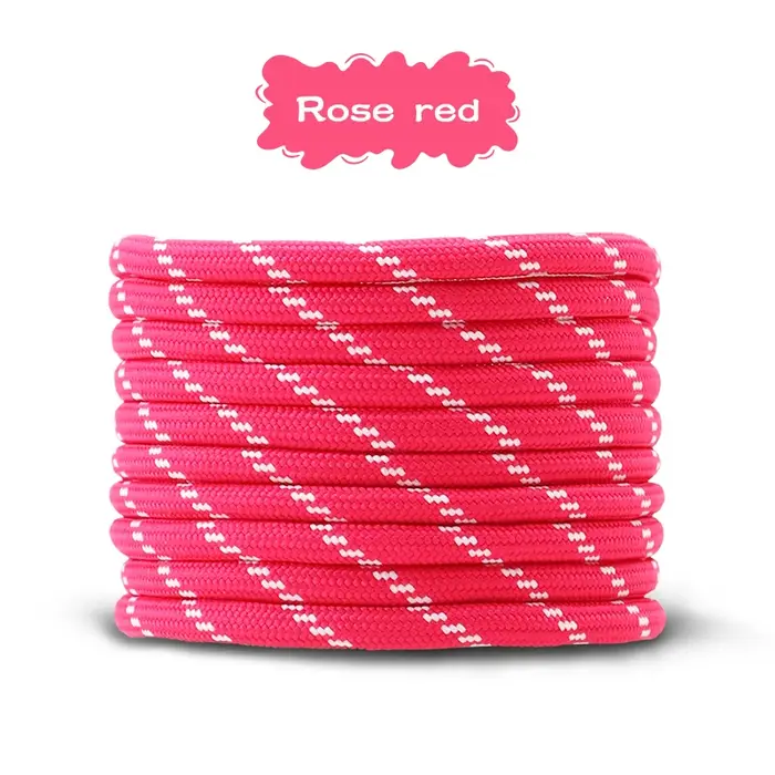 Lacets ronds de 5mm d'épaisseur, pour Sports de plein air, baskets, basket-ball, longueur 100/120/14